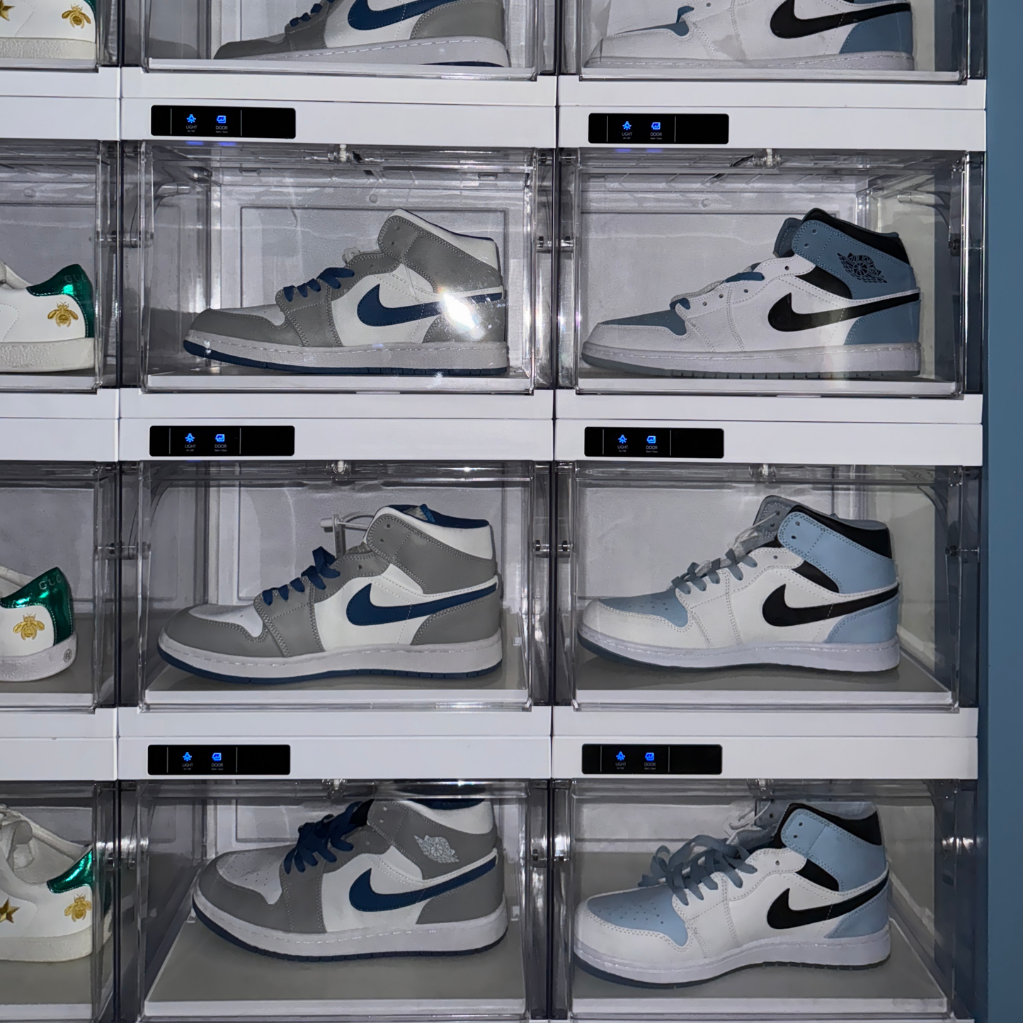 יחידת אחסון מוארת חכמה (4 יח')