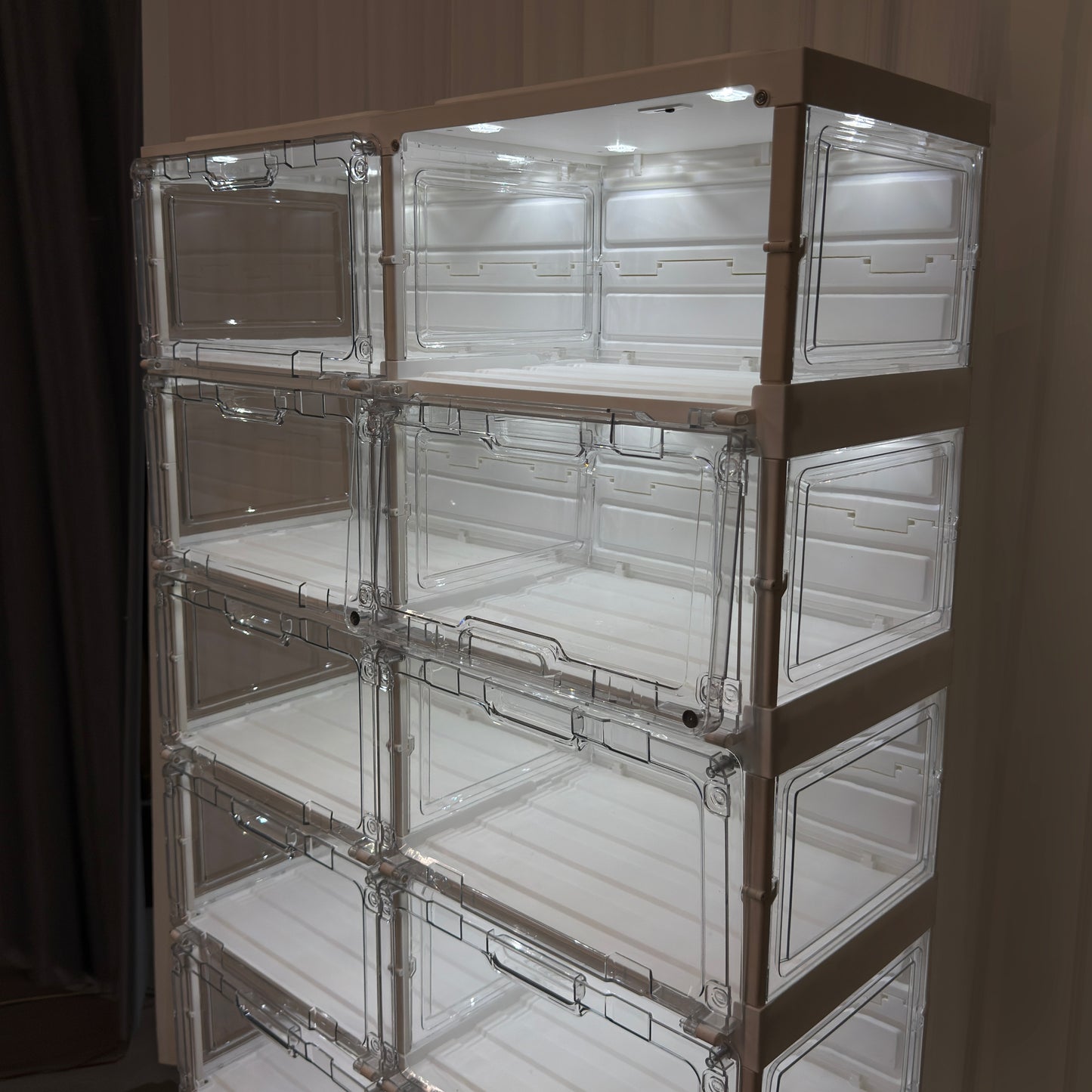 יחידת אחסון מוארת (16 יח')